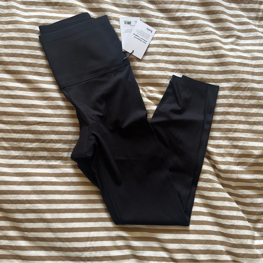 Knix Black Leggings Sleek Full-Length Stretchy